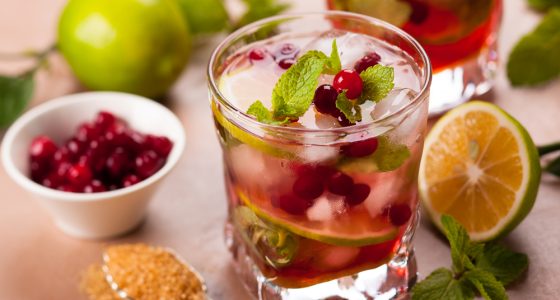 Christmas,Cranberry,And,Brown,Sugar,Mojito